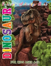 Dinosaur Coloring Activity Book For Kids Ages 4-12