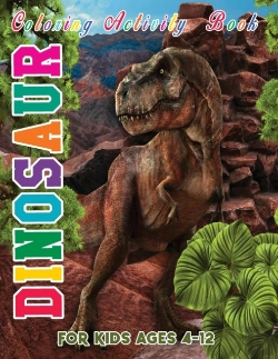 Bertrand.pt - Dinosaur Coloring Activity Book For Kids Ages 4-12