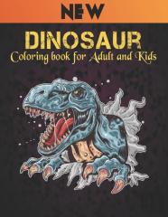 Dinosaur Coloring Book For Adult And Kids