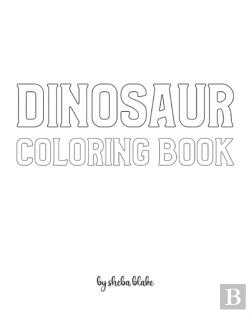 Bertrand.pt - Dinosaur Coloring Book For Children - Create Your Own Doodle Cover (8x10 Softcover Personalized Coloring Book / Activity Book)