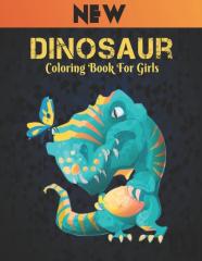 Dinosaur Coloring Book For Girls