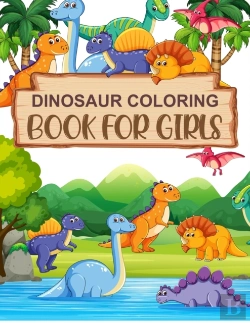 Bertrand.pt - Dinosaur Coloring Book For Girls