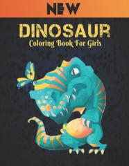 Dinosaur Coloring Book For Girls