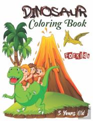 Dinosaur Coloring Book For Kids 3 Years Old