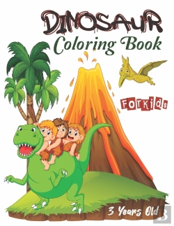 Bertrand.pt - Dinosaur Coloring Book For Kids 3 Years Old