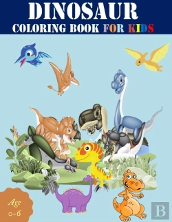 Bertrand.pt - Dinosaur Coloring Book For Kids Age 0-6