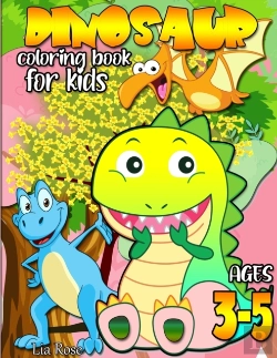Bertrand.pt - Dinosaur Coloring Book For Kids Ages 3-5