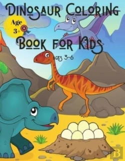 Bertrand.pt - Dinosaur Coloring Book For Kids Ages 3-6