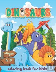 Dinosaur Coloring Book For Kids Ages 4-8