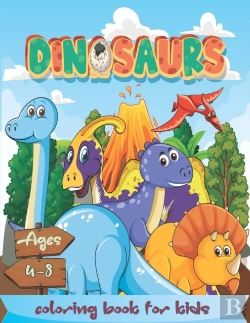 Bertrand.pt - Dinosaur Coloring Book For Kids Ages 4-8