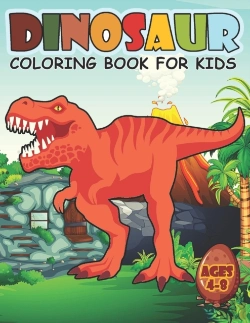 Bertrand.pt - Dinosaur Coloring Book For Kids Ages 4-8