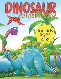 Bertrand.pt - Dinosaur Coloring Book For Kids Ages 4-8