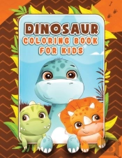 Dinosaur Coloring Book For Kids Ages 4-8