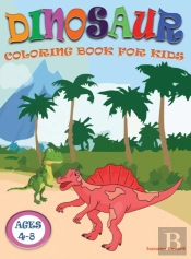 Dinosaur Coloring Book For Kids Ages 4-8