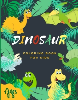 Bertrand.pt - Dinosaur Coloring Book For Kids Ages 4-8