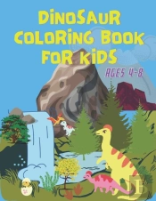 Dinosaur Coloring Book For Kids Ages 4-8