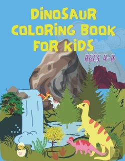 Bertrand.pt - Dinosaur Coloring Book For Kids Ages 4-8