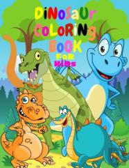 Dinosaur Coloring Book For Kids