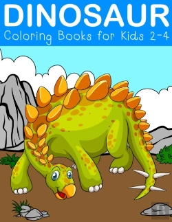 Bertrand.pt - Dinosaur Coloring Books For Kids 2-4: Fa