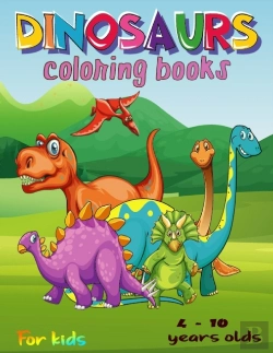 Bertrand.pt - Dinosaur Coloring Books For Kids 4 - 10 Years Old
