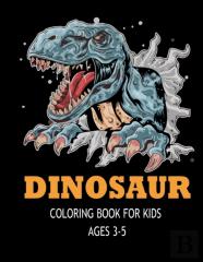 Dinosaur Coloring Books For Kids Ages 3-5