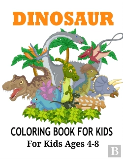 Bertrand.pt - Dinosaur Coloring Books For Kids Ages 4-8