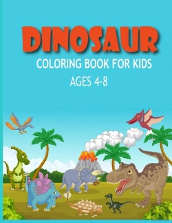 Bertrand.pt - Dinosaur Coloring Books For Kids Ages 4-8