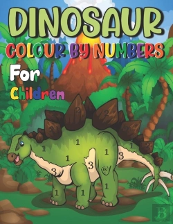 Bertrand.pt - Dinosaur Colour By Numbers For Child