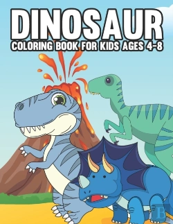Bertrand.pt - Dinosaur Colouring Book For Kids