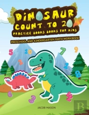 Dinosaur Count To 20 Practice Books For Kids