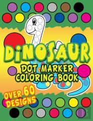 Dinosaur Dot Marker Coloring Book
