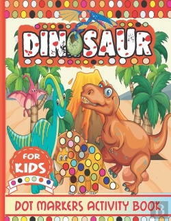 Bertrand.pt - Dinosaur Dot Markers Activity Book For Kids