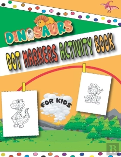 Bertrand.pt - Dinosaur Dot Markers Activity Book For Kids