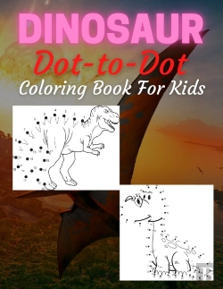 Bertrand.pt - Dinosaur Dot To Dot Coloring Book For Kids