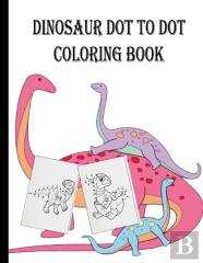 Dinosaur Dot To Dot Coloring Book