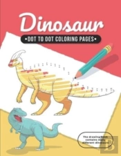 Dinosaur Dot To Dot Coloring Pages