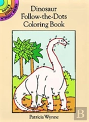 Dinosaur Follow-The-Dots Coloring Book