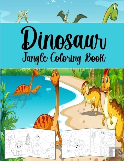 Bertrand.pt - Dinosaur Jungle Coloring Book