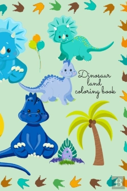 Bertrand.pt - Dinosaur Land Coloring Book