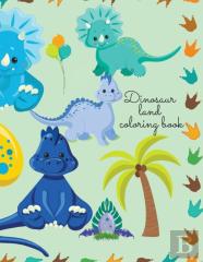 Dinosaur Land Coloring Book