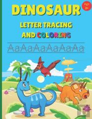 Dinosaur Letter Tracing And Coloring