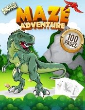 Dinosaur Maze Adventure 100 Pages