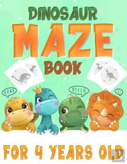 Bertrand.pt - Dinosaur Maze Book For 4 Years Old