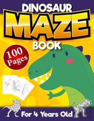 Dinosaur Maze Book For 4 Years Old