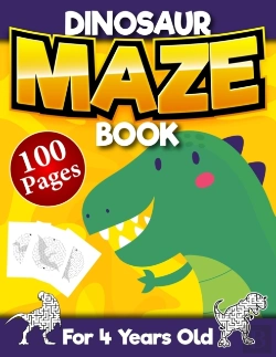 Bertrand.pt - Dinosaur Maze Book For 4 Years Old