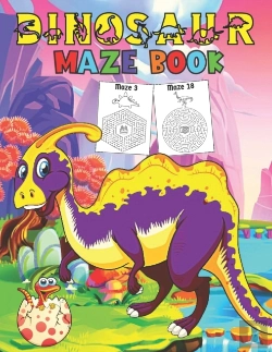 Bertrand.pt - Dinosaur Maze Book