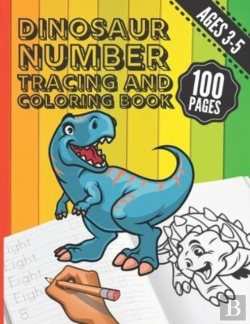 Bertrand.pt - Dinosaur Number Tracing And Coloring Book