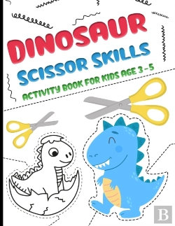 Bertrand.pt - Dinosaur Scissor Skills Activity Book For Kids Age 3-5