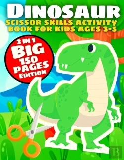 Bertrand.pt - Dinosaur Scissor Skills Activity Book For Kids Ages 3-5