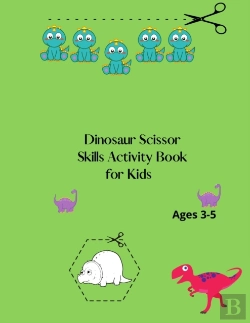 Bertrand.pt - Dinosaur Scissor Skills Activity Book For Kids Ages 3-5
